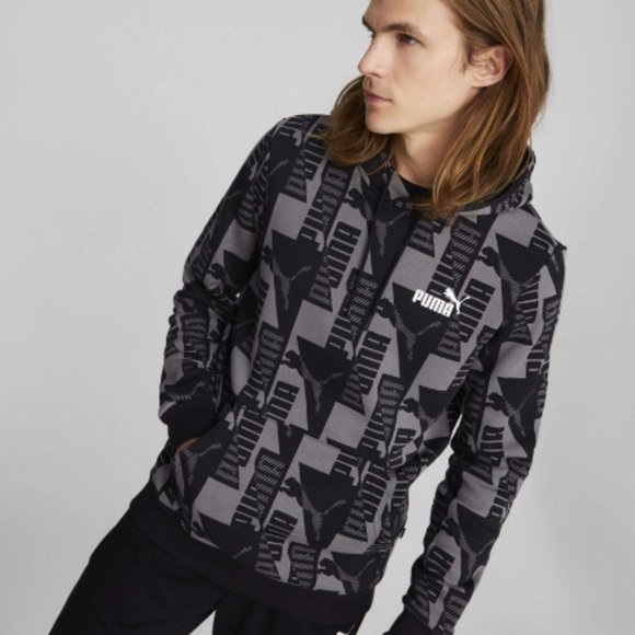 adidas POWER AOP HOODIE FL - Size Medium - Picture 3 of 3